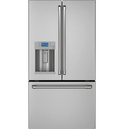 Cafe Refrigerator 22.2 Cu. Ft. Counter-depth French Door - Hot Water Dispenser - Stainless Steel