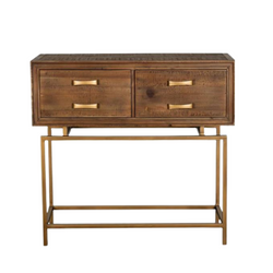Moes Console Table - Reclaimed Fir - Small - Aristrocrat Collection