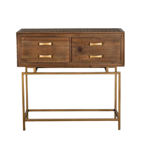 Moes Console Table - Reclaimed Fir - Small - Aristrocrat Collection