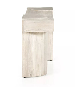 Georgie Console Table - Bleached Spalted