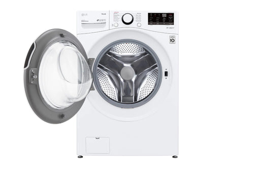 LG Washer 5.2 Cu. Ft. Front Load Steam - White