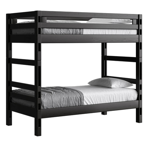 Crate Designs Ladder End Bunk Bed - Twin Over Twin