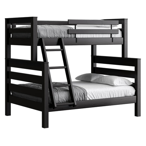 Crate Designs TimberFrame Bunk Bed - Twin Over Full With Ladder