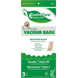 Vacuum Bag, 3 Pk Electrolux Type "S" & Ox Hepa