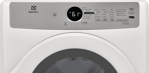 Electrolux Dryer 8.0 Cu. Ft. Front Load - White