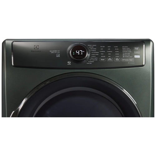 Electrolux Dryer 8.0 Cu. Ft. Front Load Perfect Steam™ Electric with Balanced Dry™ - Alpine Green