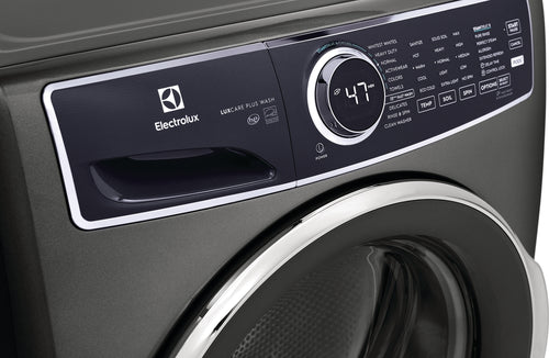 Electrolux Washer 5.2 Cu. Ft. Front Load Perfect Steam With Luxcare Plus Wash - Titanium