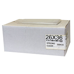 Garbage Bags - 26 x 36, Strong, Clear