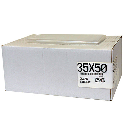 Garbage Bags Box 35x50 - Clear Strong