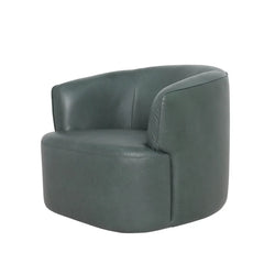 Fireside Swivel Club Chair - Deep Moss
