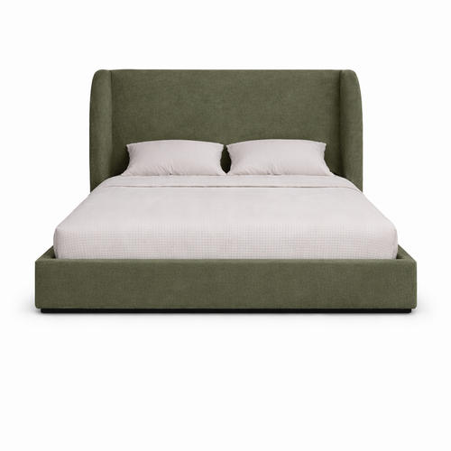 Fizz Queen Bed - Velvet Fern