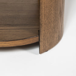 Forma End Table - Smoked Chestnut
