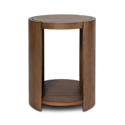 Forma End Table - Smoked Chestnut