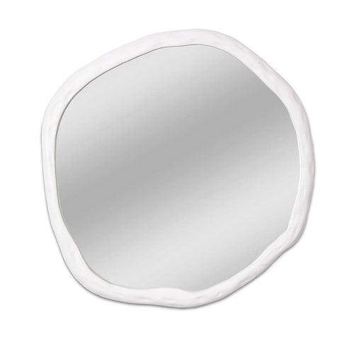 Foundry Mirror Small White