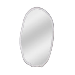 Foundry Mirror Oval White