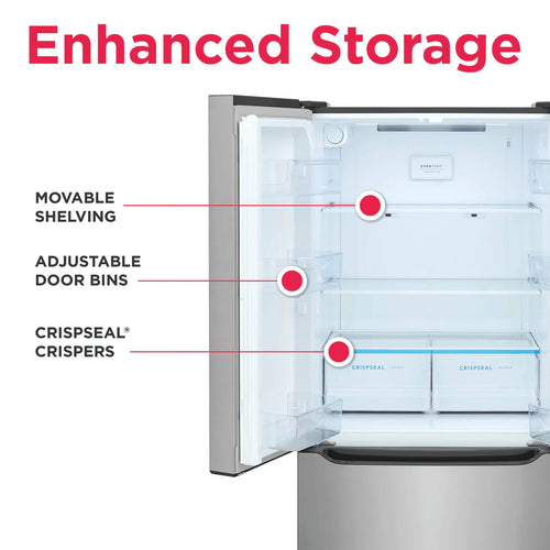Frigidaire 20 Cu. Ft. Counter-Depth French Door Refrigerator