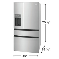 Frigidaire 26 Cu. Ft. Standard-Depth 4-Door French Door Refrigerator