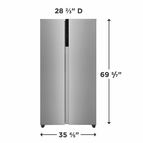 Frigidaire 21.4 Cu. Ft. 36'' Counter-Depth Side-by-Side Refrigerator