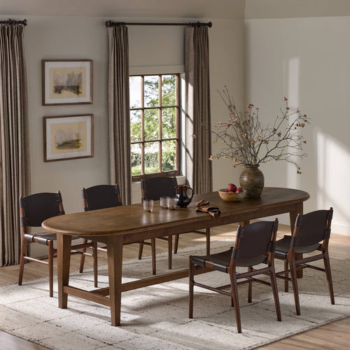 Alfie Dining Table 110"- Waxed Pine