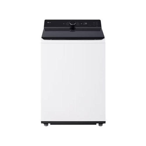 LG 27" 6.3 cu. ft. Mega Capacity Smart Top Load Washer  - with EasyUnload + AI Sensing , Alpine White