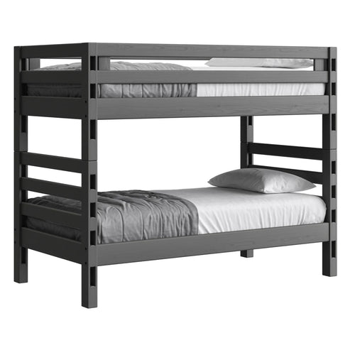 Crate Designs Ladder End Bunk Bed - Twin Over Twin