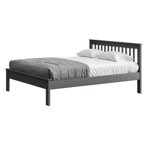 Mission Bed - 29in Headboard, 17in Footboard