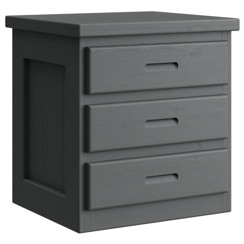 Crate Designs Nightstand - 24" Tall with 3 Drawers