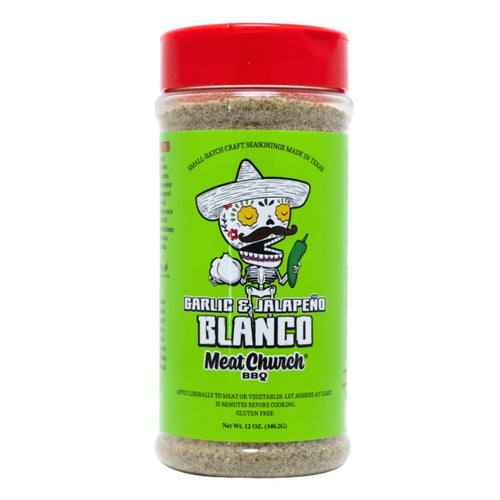 Meat Church: Garlic & Jalapeño Blanco Seasoning