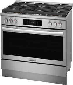 Frigidaire Gallery Range 36'' Gas with Air Fry - Stainless Steel