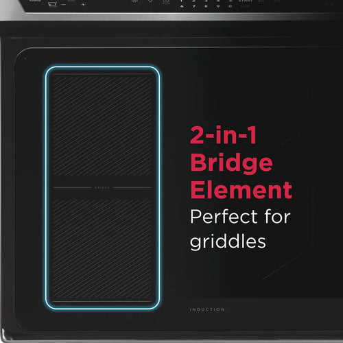 Frigidaire Gallery 30'' Freestanding Induction Range with Air Fry