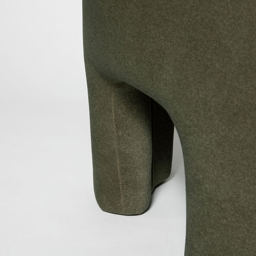 Ginger Ottoman - Velvet Fern