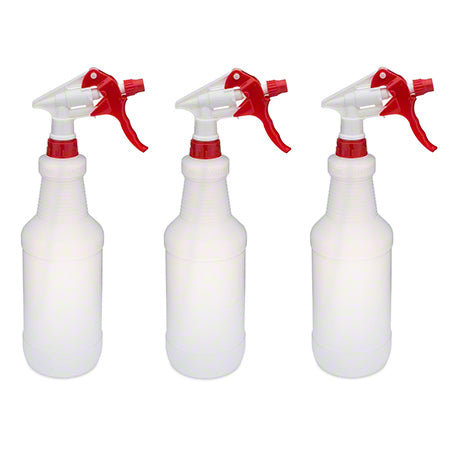 Spray Bottle With Trigger - Red