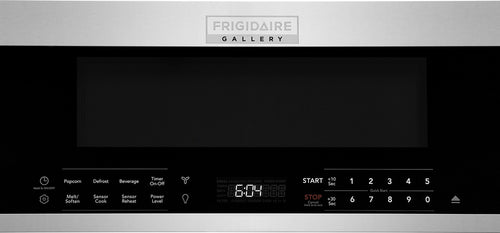 Frigidaire Gallery 1.2 Cu. Ft. Low-Profile Over-the-Range Microwave - Stainless Steel