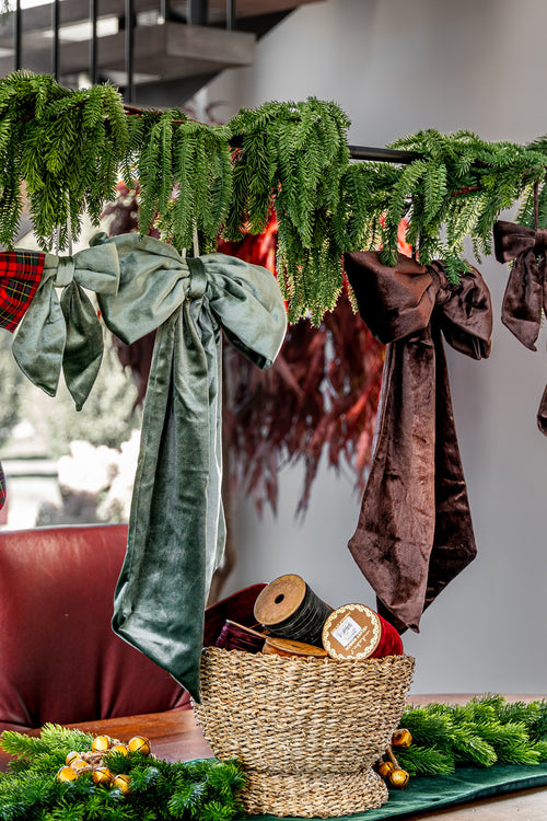 Holiday Fabric Bows