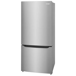 Frigidaire Gallery 20.3 Cu. Ft. Standard-Depth Bottom Freezer Refrigerator - Stainless Steel