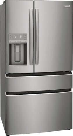 Frigidaire Gallery Refrigerator 21.5 Cu. Ft. Counter-Depth 4-Door French Door - Stainless Steel