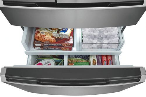 Frigidaire Gallery 27.2 Cu. Ft. Standard-Depth 4-Door French Door Refrigerator - Stainless Steel