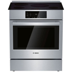 Bosch Range 30" Induction Slide in - 800 Series - Ss