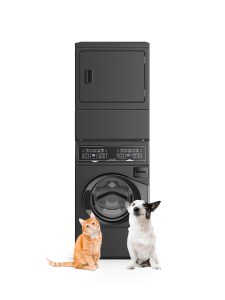 Huebsch SF7 Stacked, Front Load Laundry Tower