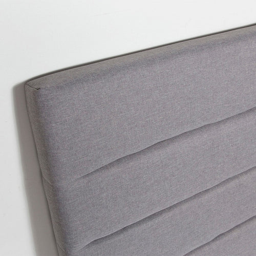 Justin King Storage Bed - Greige