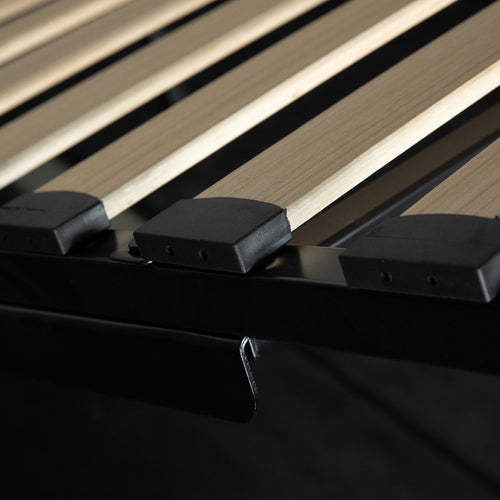 Justin Queen Bed - Stone