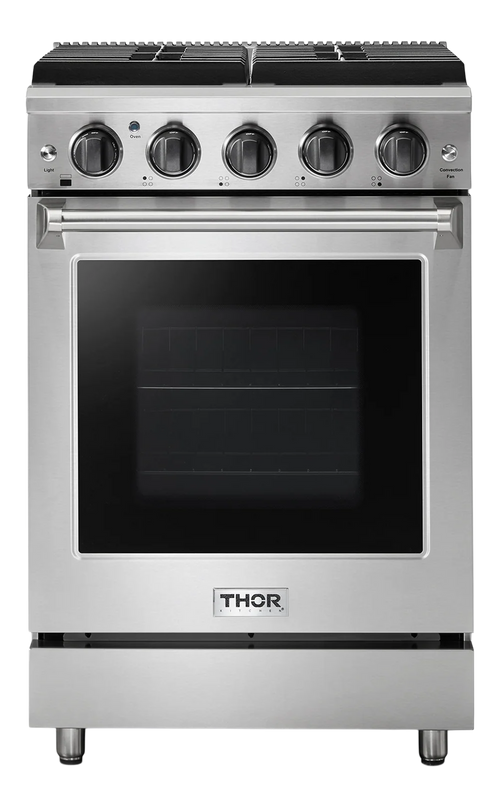 Thor Kitchen 24" 3.7 cu. ft. Pro Style Freestanding Gas Range