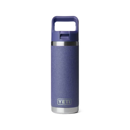 Yeti Rambler 18 oz Water Bottle with Colour-Matched Straw Cap (532ml)