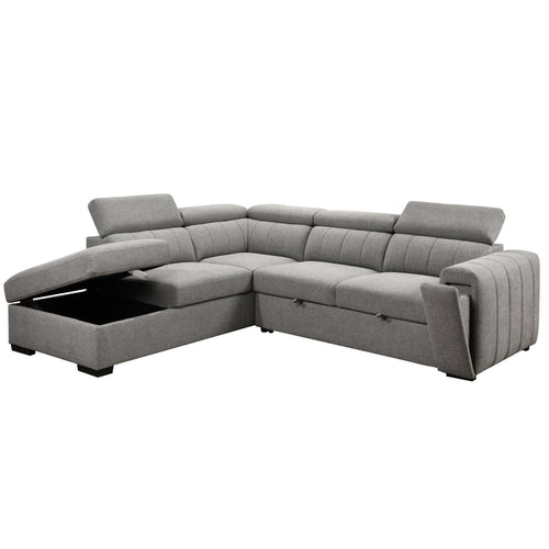 Nello Media Sleeper Sectional
