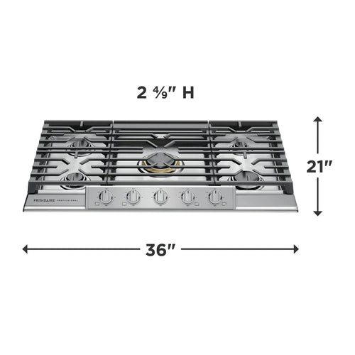 Frigidaire Professional 36'' Gas Cooktop