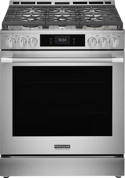 Frigidaire Professional 30'' Gas Range with Stone-Baked Pizza