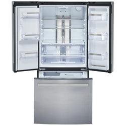 GE Profile 33" Bottom mount French-door refrigerator, 24.8 cu.ft, Fingerprint Resistant Stainless Steel