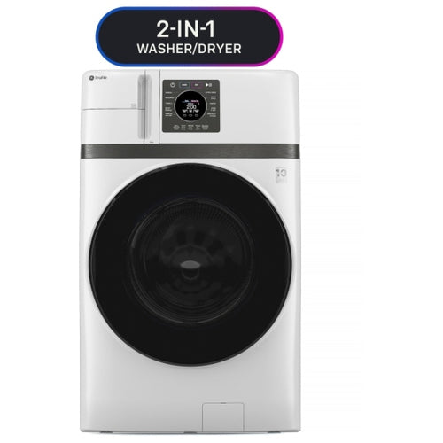 GE Profile 5.3 cu. ft. IEC Capacity UltraFast Combo Washer/Dryer - White