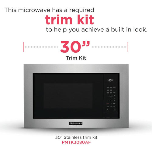 Frigidaire Professional Microwave 2.2 Cu. Ft. Built-In - Stainless Steel