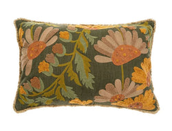 Valley Embroidered Pillow 16" X 24"